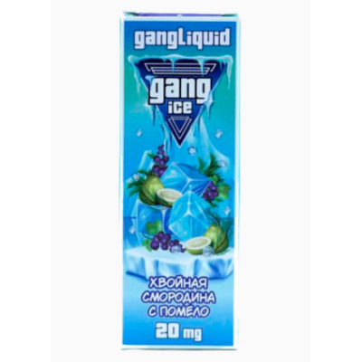 Gang ICE 20мг Хвойная Смородина с Помело 30мл