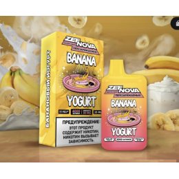 ZEF NOVA Банановый Йогурт 6000з