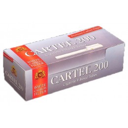 Cartel - White - Carbon Filter - 200 шт.