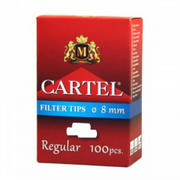 Cartel Tips Regular 8mm Box 100шт